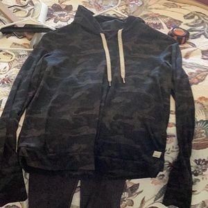 Women's Black Camo Jacket